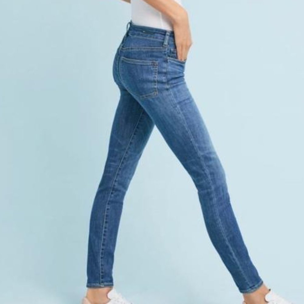 Anthropologie Pilcro High-Rise Ankle Denim Leggings size 29